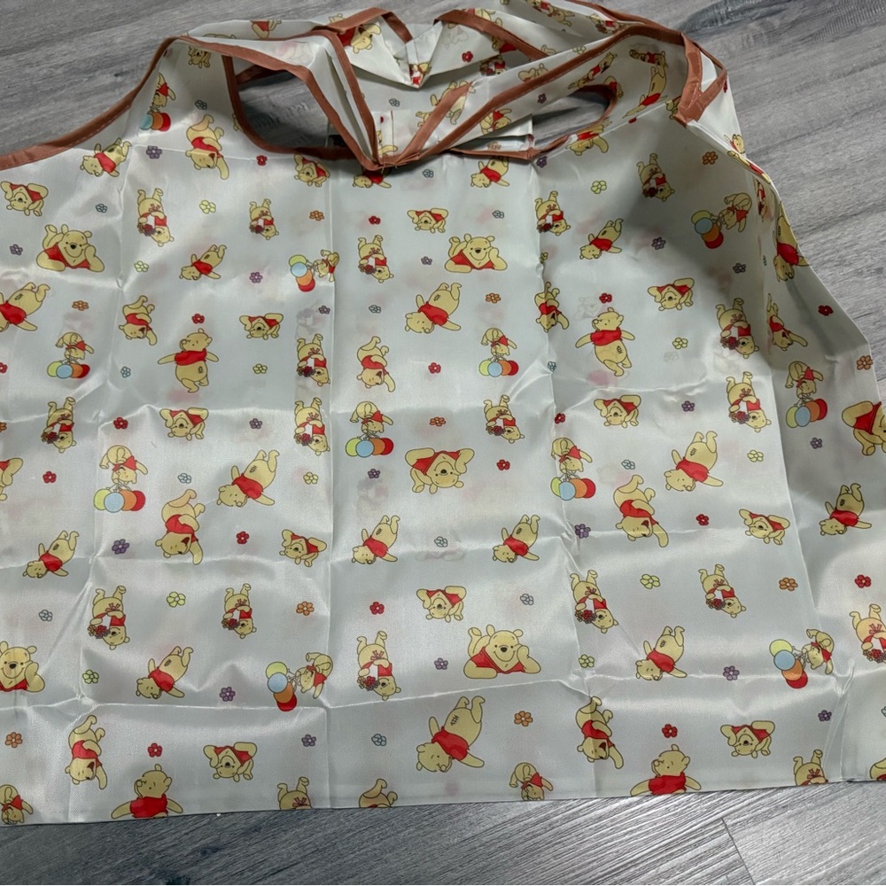 Winnie the Pooh Tote Bag Large Capacity 15x20in
